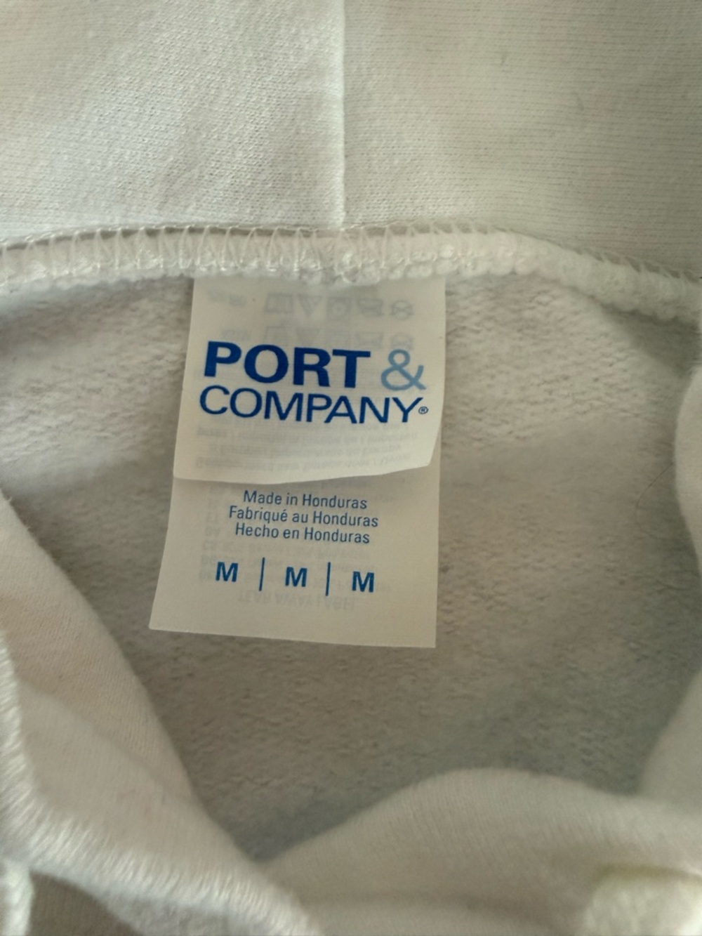 UNC Chapel Hill Tarheels White Athletic Hoodie Unisex Medium - Picture 3 of 5